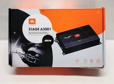 JBL Stage Amplifier A3001 600W 300 WRMS Monoblock New Open Box