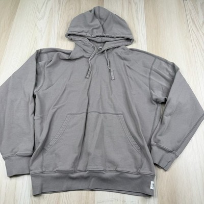 Reigning Champ Midweight Terry Hoodie Pullover Sweatshirt Drawstring Men Large