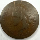 1885 Indian Head Cent Exact Coin Imaged #IND2178