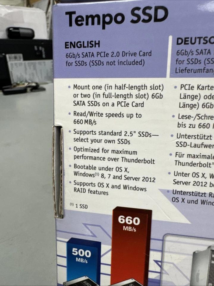 Sonnet Fusion Dual 2.5-Inch SSD RAID PCIE Mac Pro Card Slot Solution - Image 3 of 3