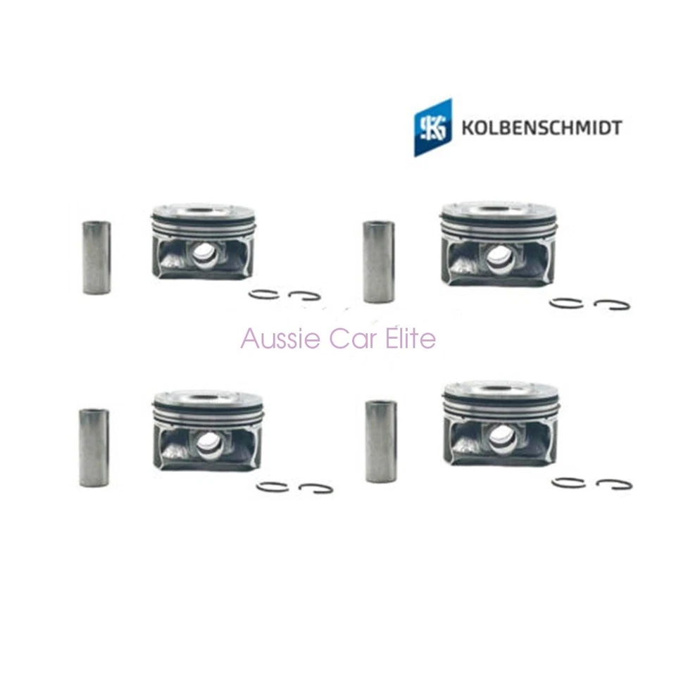 2740302417 4* KS OEM Piston w Ring Set STD for Mercedes Benz C200 C250 C260 2.0T - Image 3 of 4