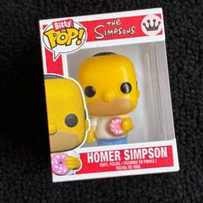Funko Bitty Pop! The Simpsons - Homer Simpson, Rare Misprint Box