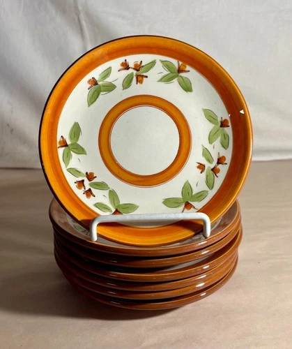 7 Stangl Bittersweet 6 1/4" Bread Plates