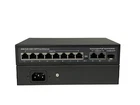 8-Port Gigabit+2 Gigabit+1 Gigabit SFP Full Gigabit POE Switch with Power Cord
