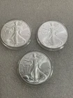2021 American Silver Eagle- 1 Troy Ounce .999 Fine Silver In Cap Type 2-Lot Of 1