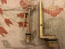 New Toilet Brass Flush Valve and Ballcock - vintage style copper