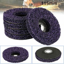 5 x Poly Strip Wheel Disc Abrasive Wheel Paint Rust Removal For Angle Grinder