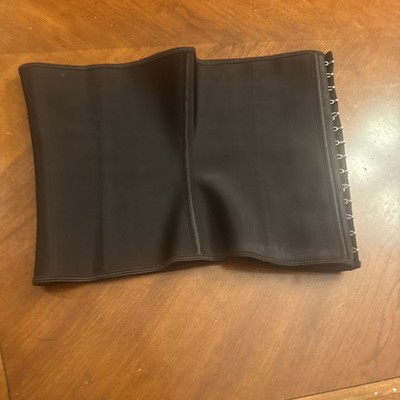 Unbranded Instant Slimmer Waist Trainer Nipper Corset Shapewear Size XL Black