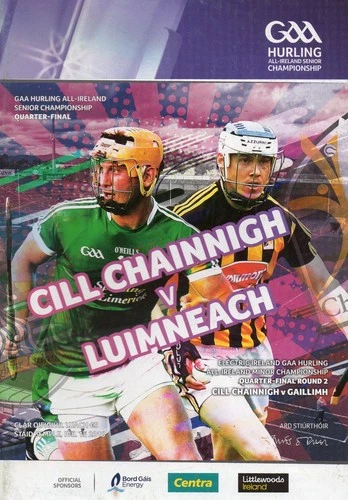 GAA HURLING - LIMERICK V KILKENNY ALL IRELAND QF 15/7/18
