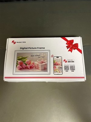 Frameo 10.1'' Digital Picture Frame, Smart WiFi Digital Photo Frame with 1280x8 4