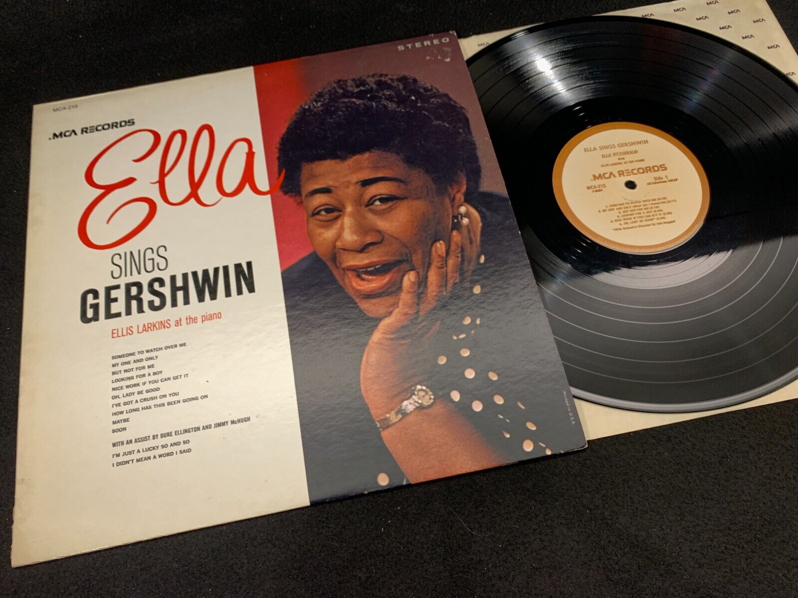 Ella (Fitzgerald) Sings Gershwin 1980 MCA 215. NM Both Sides (P)