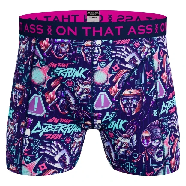 NEW🔥ON THAT ASS: *TWILIGHT* Originals NOV. 2024 Cotton Boxer Shorts | LARGE [L]