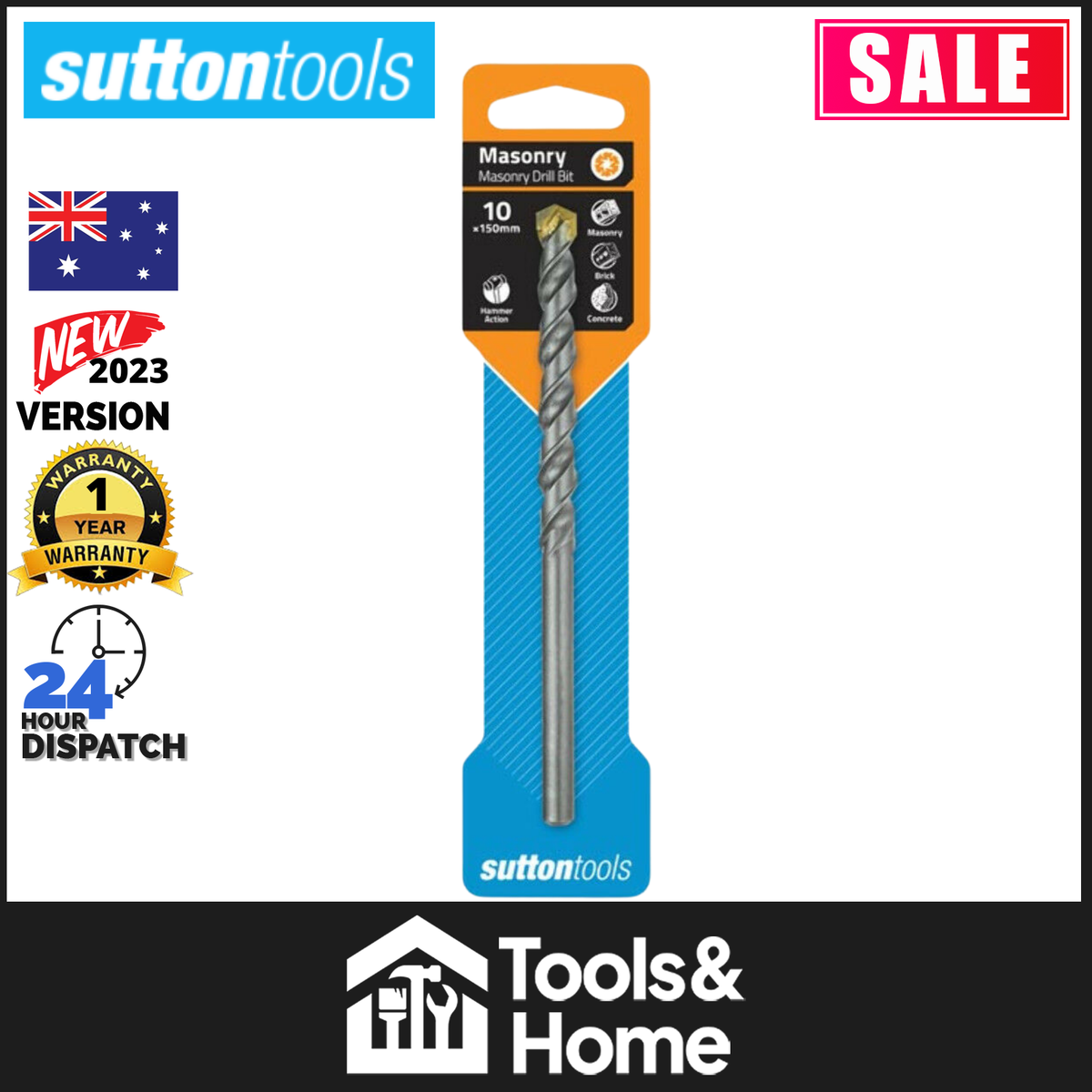 Sutton Tools Viper Drill Bit Hi-Power Masonry 3/8