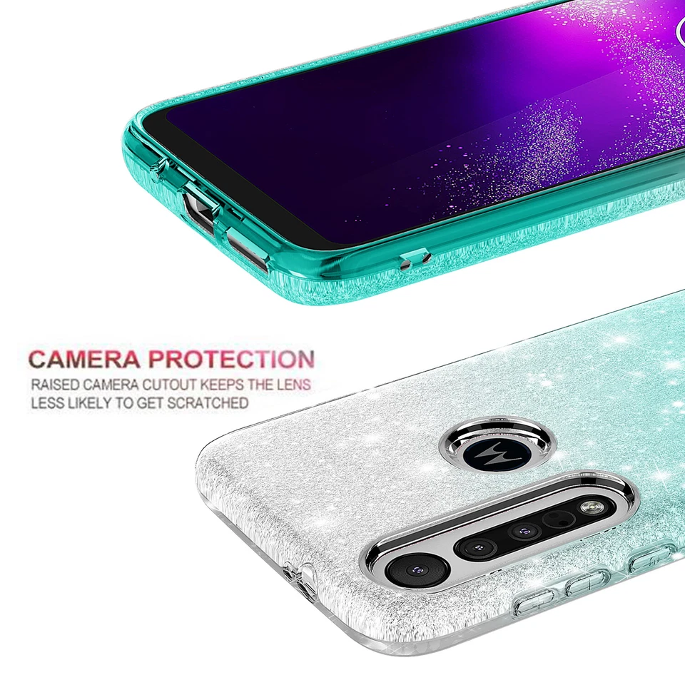Funda delgada brillante brillante brillante brillante para Moto G8 Power / Motorola G8 Power Foto 4 de 4