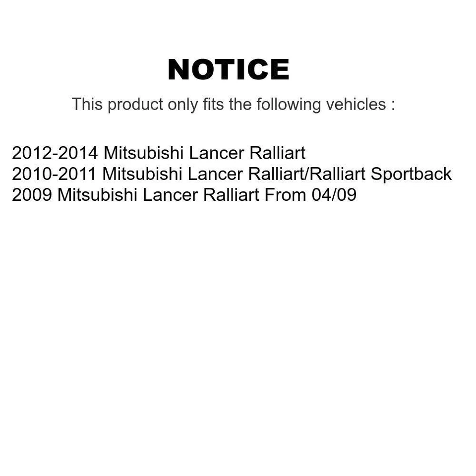 Rotor de freno de disco recubierto delantero trasero y kit de pastillas semimetálicas para Mitsubishi Lance Foto 2 de 4