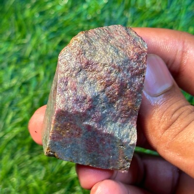 Natural Rare Ruby Kyanite Indian Karnataka Mined Rough 510 Ct Loose Gemstone