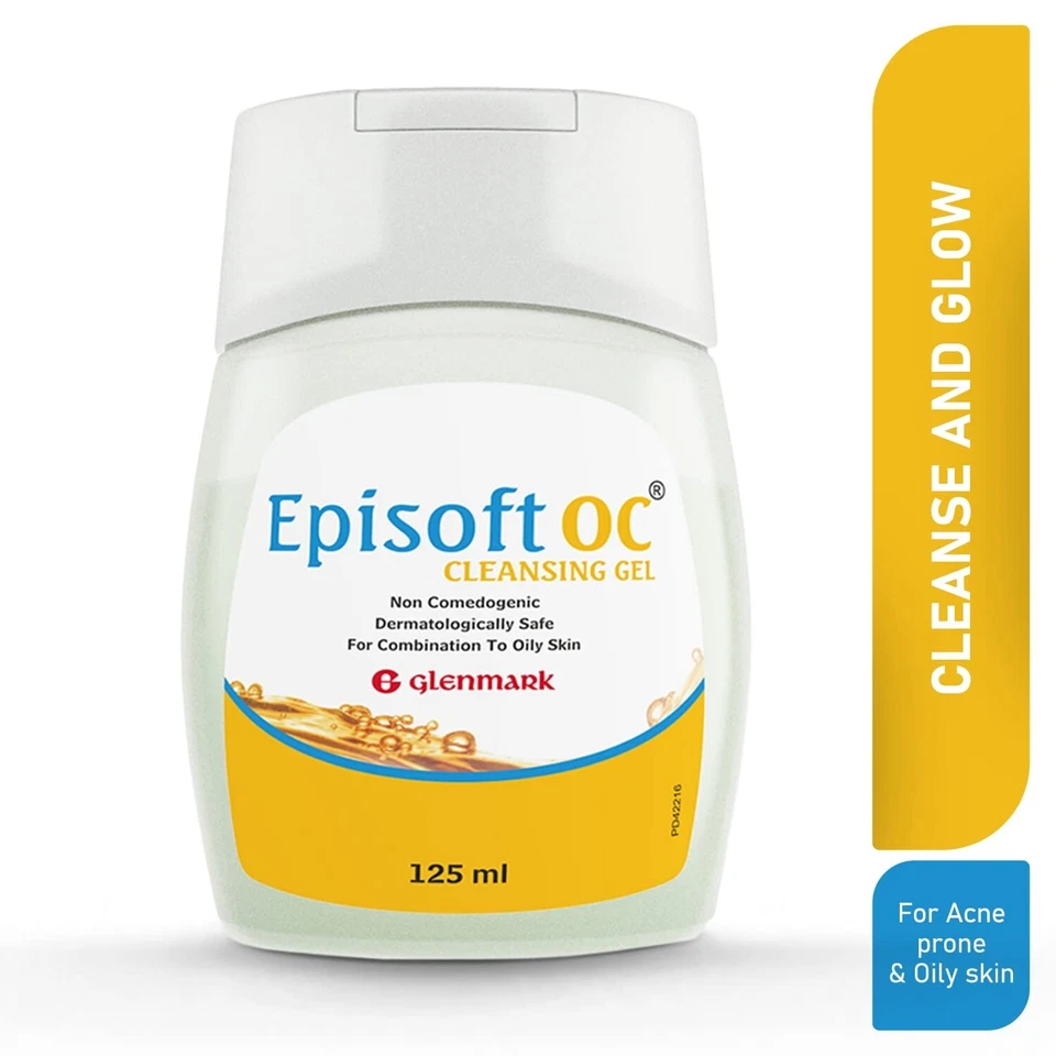 Episoft OC Cleansing Gel for Acne Prone Skin | Dermatologist Prescribed | 125ml - Image 2 of 4