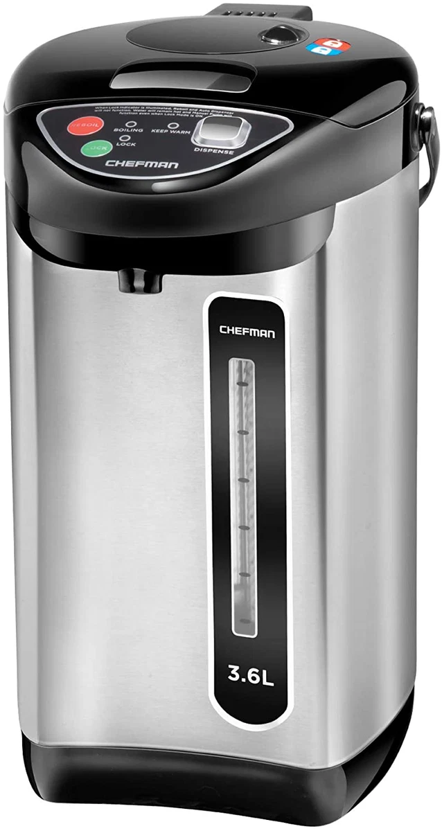 Electric hot water pot stainless steel deals