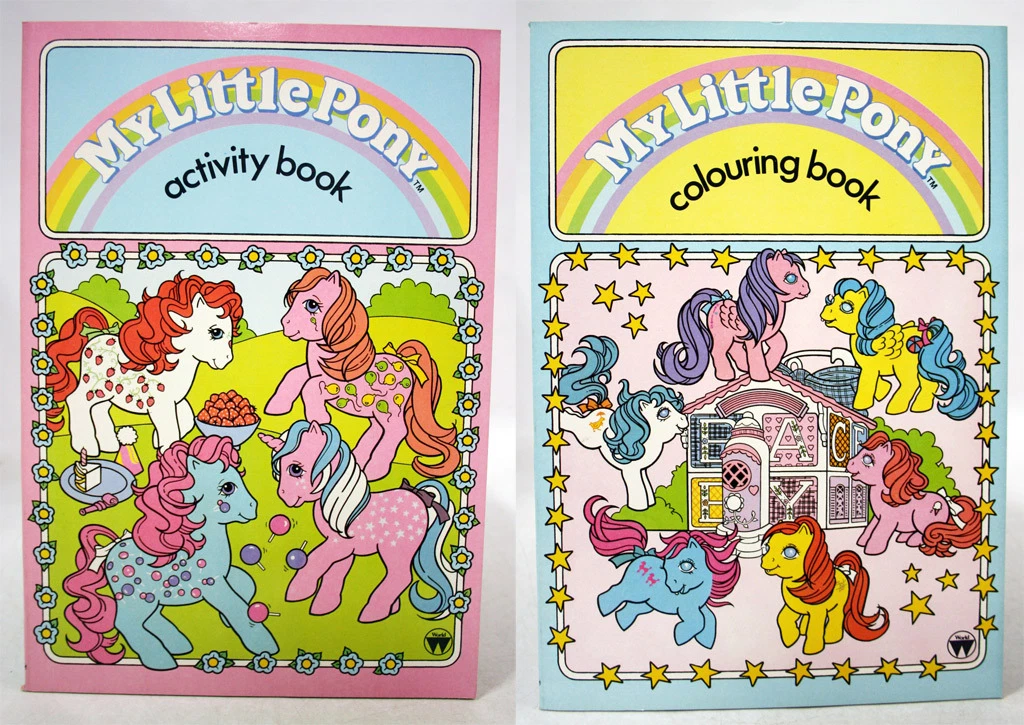 Original My Little Pony Coloring Pages