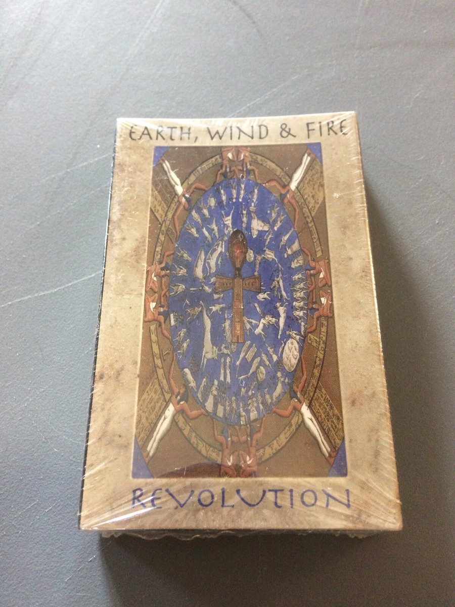 EARTH WIND AND FIRE REVOLUTION FACTORY SEALED CASSETTE SINGLE C57 EARTH WIND AND FIRE REVOLUTION FACTORY SEALED CASSETTE SINGLE C57