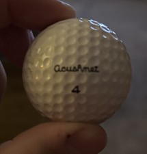 Vintage 1970 Acushnet 4 /Club Special 4 collector golf ball K Stamp Rare 70 s