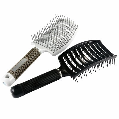 2pcs Quick Dry Hair Brushes Wet Brush Styling Comb Set Hair Massage Antistatic