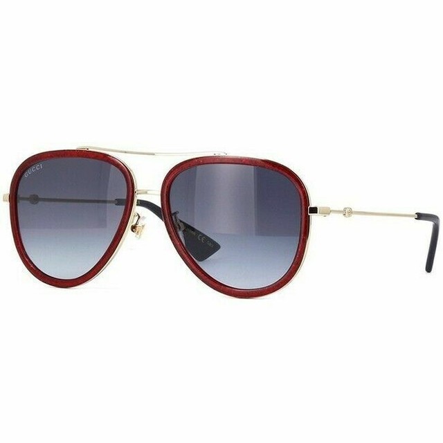 Gucci Womens Women's Aviator 57Mm Sunglasses eBay