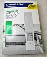 Universal by Chamberlain Garage Door Wireless Keypad KLIK2U-P2 open box
