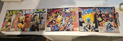 7 x verschiedene X-Men Comics Konvolut (Marvel) X Factor, X Force, Phalanx Covenant