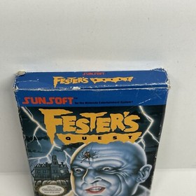 Fester's Quest (Nintendo NES) Complete CIB - Mint Cart - Authentic - Tested USA