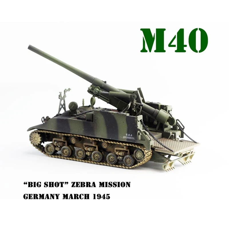 1/72 US M40 self-propelled artillery model 1945 Germany - Image 3 of 4