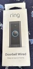 NIB Ring Video Doorbell Wired with WiFi, Night Vision, Motion Alerts 2020 Sealed — photo 1