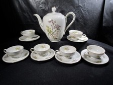Vintage Winterling Bavaria Germany Floral 14 pc Tea Set