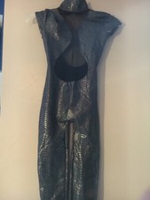 Custom Competition Dance A j Designs Capri Length Snakeskin Look. Fits Like LC