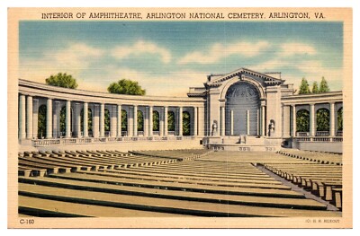 Arlington National Cemetery Ampitheatre, Arlington, VA Postcard