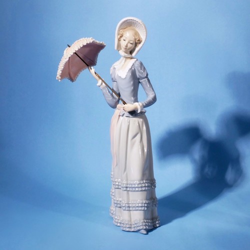 Lladro Aranjuez Dama Con Sombrilla 4879 * Excelente * Retirado - Imagen 11 de 15