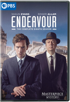 ENDEAVOUR - SEASON 8 (DVD) DAMAGED CASE