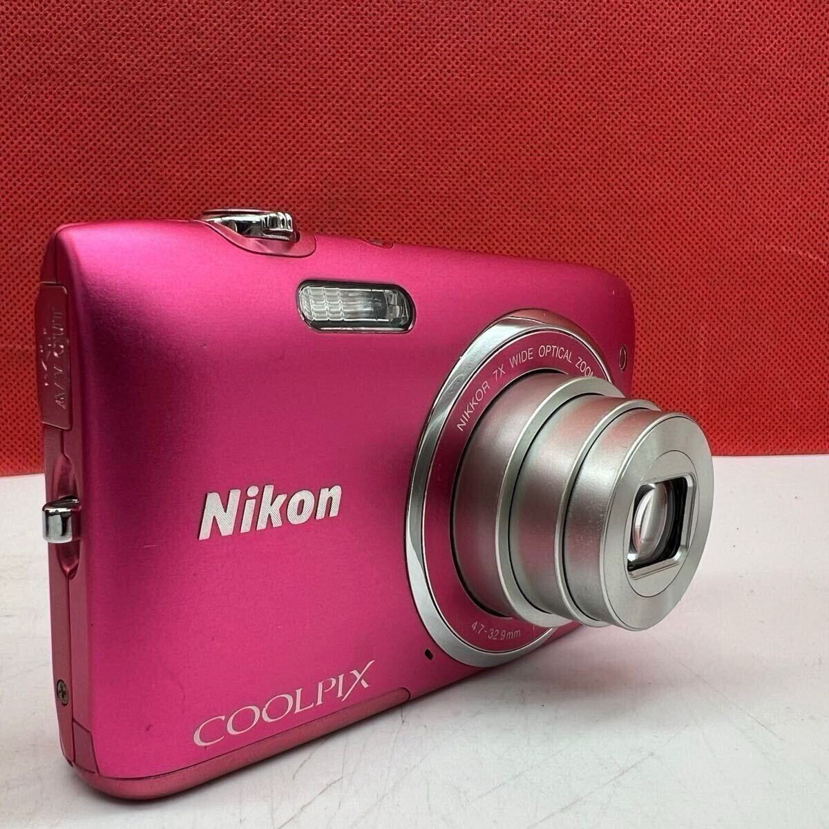 Nikon Coolpix S3500 Pink 20.0MP 7.0x Zoom Compact Digital Nikon Coolpix S3500 Pink 20.0MP 7.0x Zoom Compact Digital