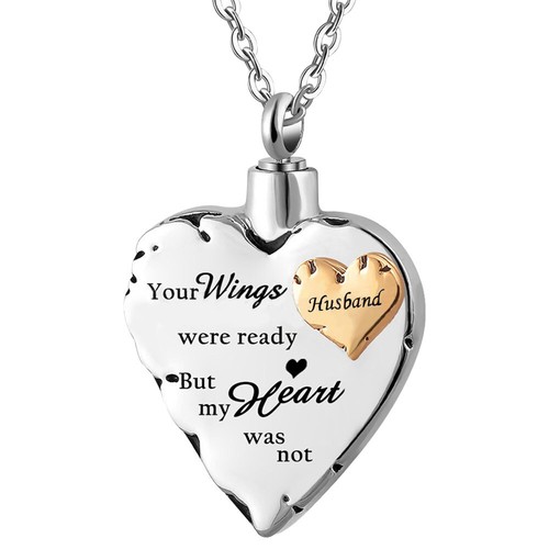 Cremation Jewellery Urn Necklace Heart Pendent Ashes Locket Memorial Keepsake - Picture 21 of 30