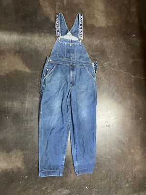 00s KARL KANI デニムオーバーオール メタルプレート 刺繍 ビック Vintage Karl Kani Overalls Size 40 | eBay