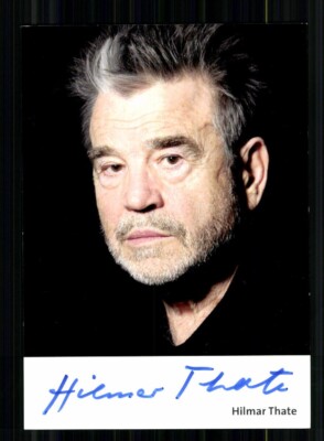 Hilmar Thate Autograph Card Original Signed # BC 221314
