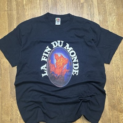 Vintage La Fin du Monde Canadian Beer T-shirt Size Xl