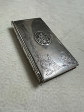 ANTICO LIBRO  DI PREGHIERE DEL 1897 - RILEGATURA DI PREGIO IN ARGENTO