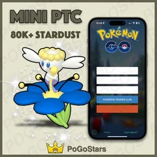 Pokémon PTC GO - Shiny Blue Flower Flabebe - 80K Stardust✨Description✨