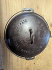 Vintage 1920 Griswold Cast Iron Dutch Oven ERIE 10 835 2553 Lid Nice See Picures