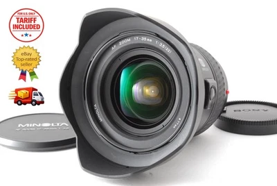 [TOP MINT w/ Hood] Minolta AF Zoom 17-35mm F3.5 G Lens Sony A mount from JAPAN - Image 1 of 4