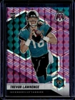 2021 Panini Mosaic Trevor Lawrence RC Prizm Purple Rookie #/49 Jaguars
