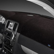 For Plymouth Barracuda 64-66 Dash Designs Sedona Suede Black Dash Cover
