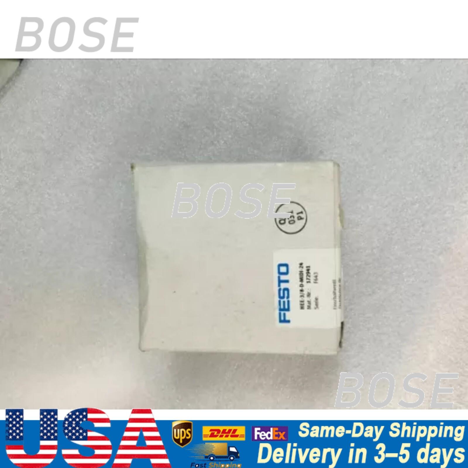 New Festo 172941 HEE-3/8-D-MIDI-24 On/off valve