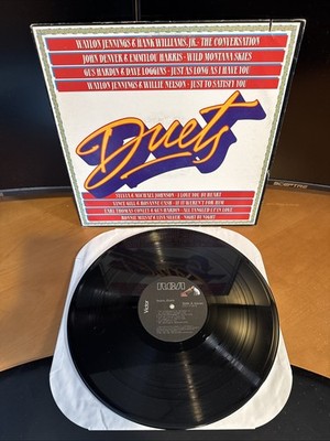 Various   Duets Duets LP Record 1985 RCA Country Pop 33 RPM B7 VG+